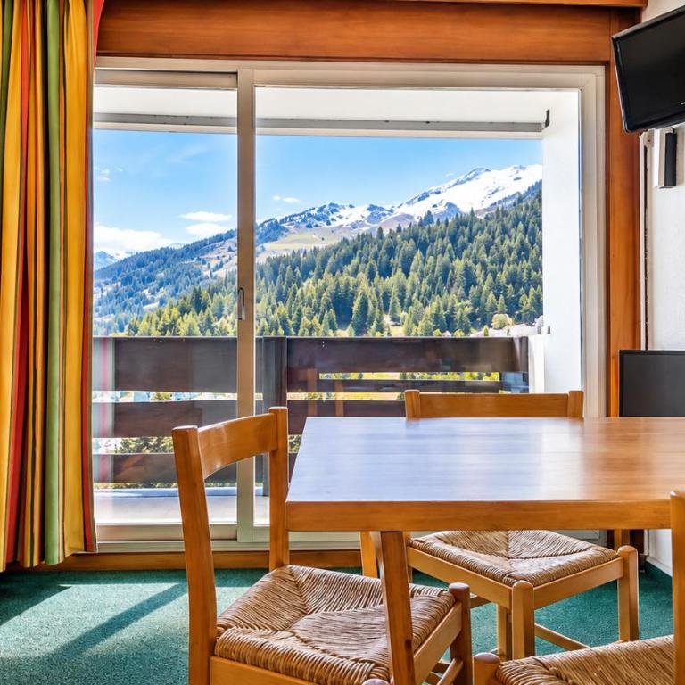 Appartements ski aux pieds Les Bleuets Meribel Mottaret - Appartement avec Balcon - 8