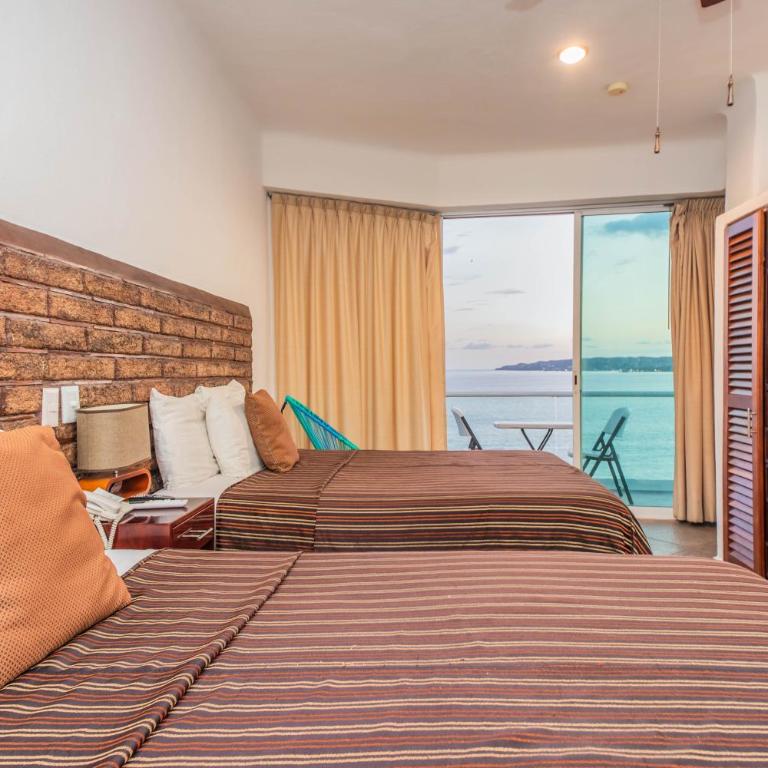 Hotel Suites Nadia Bucerias - Chambre Lits Jumeaux Deluxe - Vue sur Mer - 8