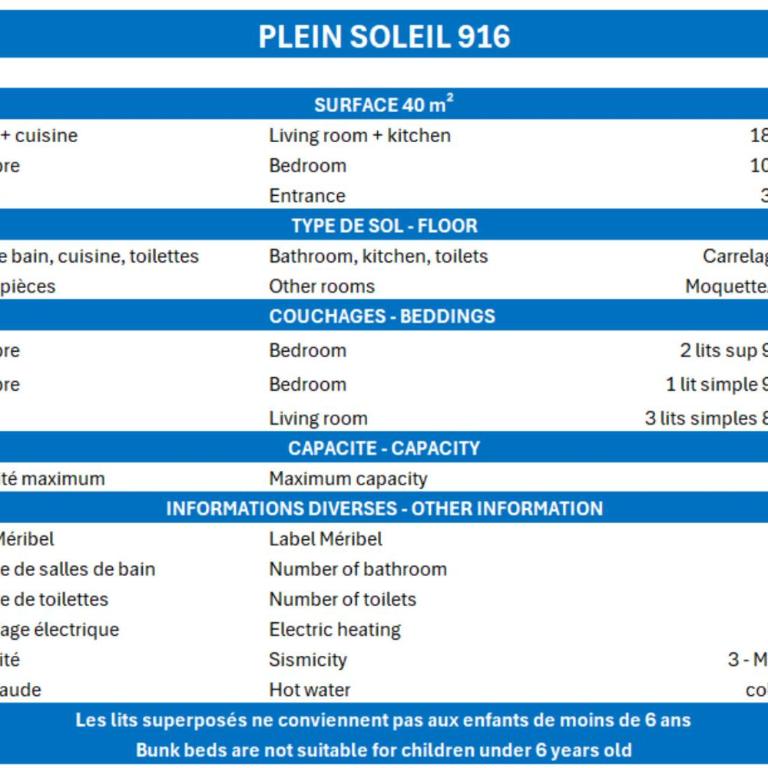 Résidence Plein Soleil - BEL APPARTEMENT AVEC AMBIANCE MONTAGNE, BELLE VUE VALLÉE MAE-7695 - Appartement - 18