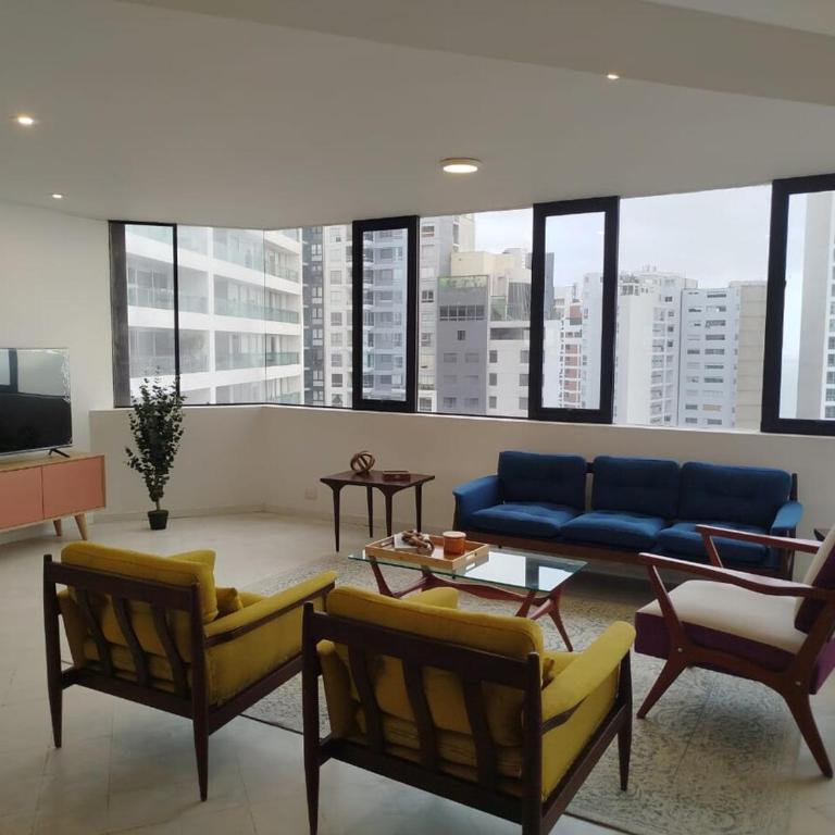 Miraflores Malecón 10th Floor Ocean View - Apartamento de 3 dormitorios - 1