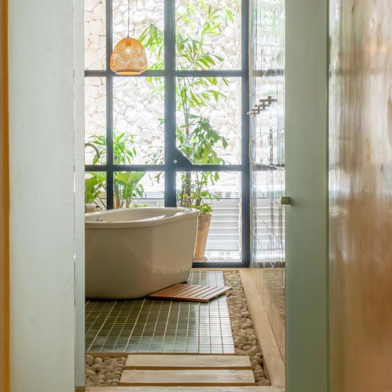Del Alma Merida - Habitación Doble Deluxe con bañera - 3