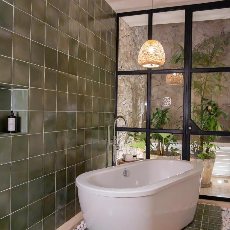 Del Alma Merida - Habitación Doble Deluxe con bañera - 5