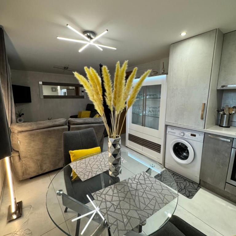App le petit nid d'abeille cocon pour 2 pers, spa privée et sauna, belle vue avec terrasse - Appartement - 32