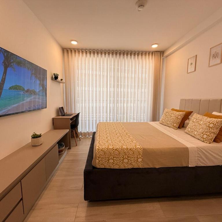 Vista al mar,100 mt playa, Terraz, Bello Horizonte - Airport - One-Bedroom Apartment - 1