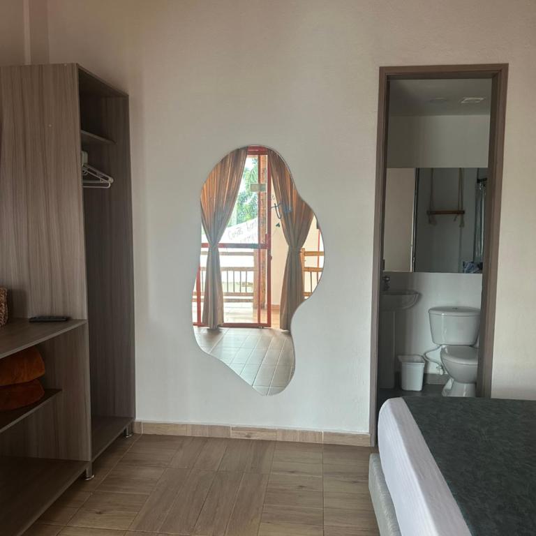 Hotel Campestre La Aldea Cabaña Pijao - Habitación Doble Estándar - 1 o 2 camas - 1
