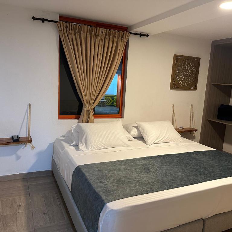Hotel Campestre La Aldea Cabaña Pijao - Habitación Doble Estándar - 1 o 2 camas - 2