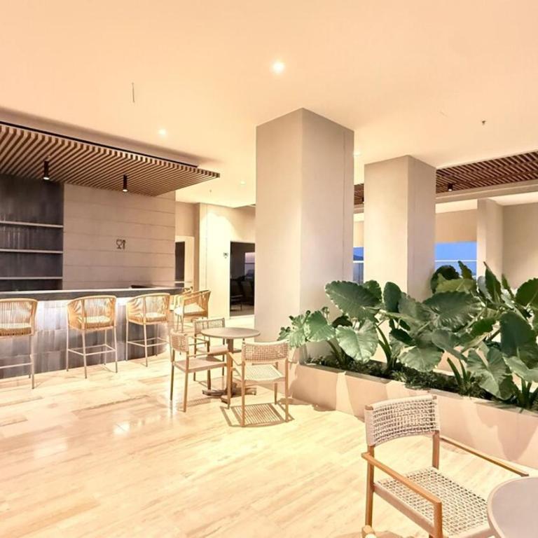 Vista al mar,100 mt playa, Terraz, Bello Horizonte - Airport - One-Bedroom Apartment - 6