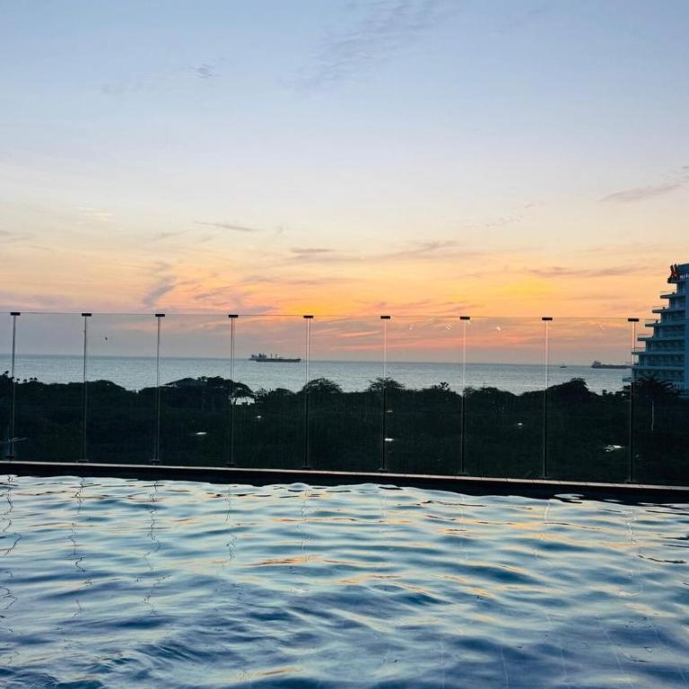 Vista al mar,100 mt playa, Terraz, Bello Horizonte - Airport - One-Bedroom Apartment - 19