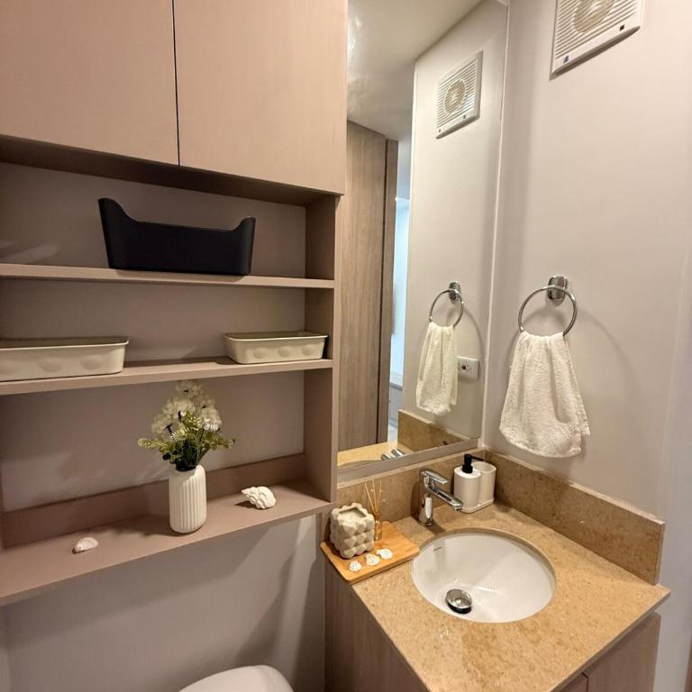 Vista al mar,100 mt playa, Terraz, Bello Horizonte - Airport - One-Bedroom Apartment - 27