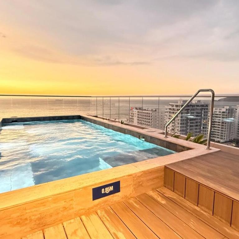 Vista al mar,100 mt playa, Terraz, Bello Horizonte - Airport - One-Bedroom Apartment - 33
