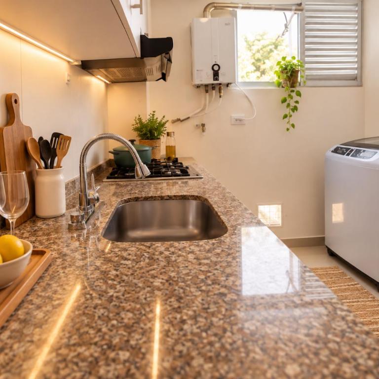 Estudio Norte Tunja WiFi 246 Mbps, Lavadora y cerca de Viva - Apartamento de 1 dormitorio - 7