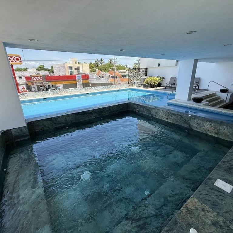 Con Alberca y Jacuzzi a unas Calles del Malecon - Apartamento - 4