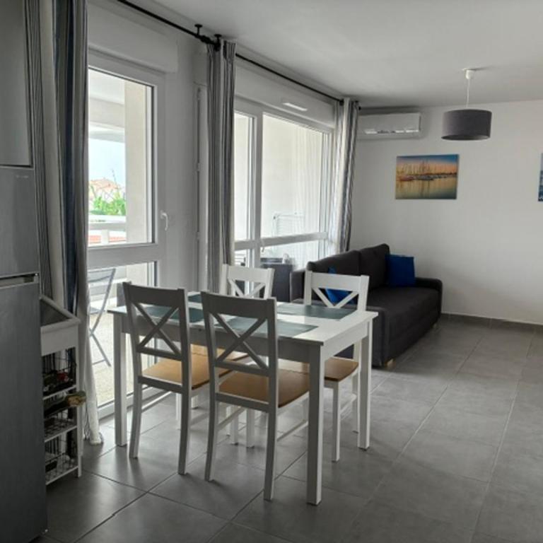 Beau T2 climatisé pour 4 pers avec parking, proche plage à Port Leucate - Appartement 1 Chambre - 23