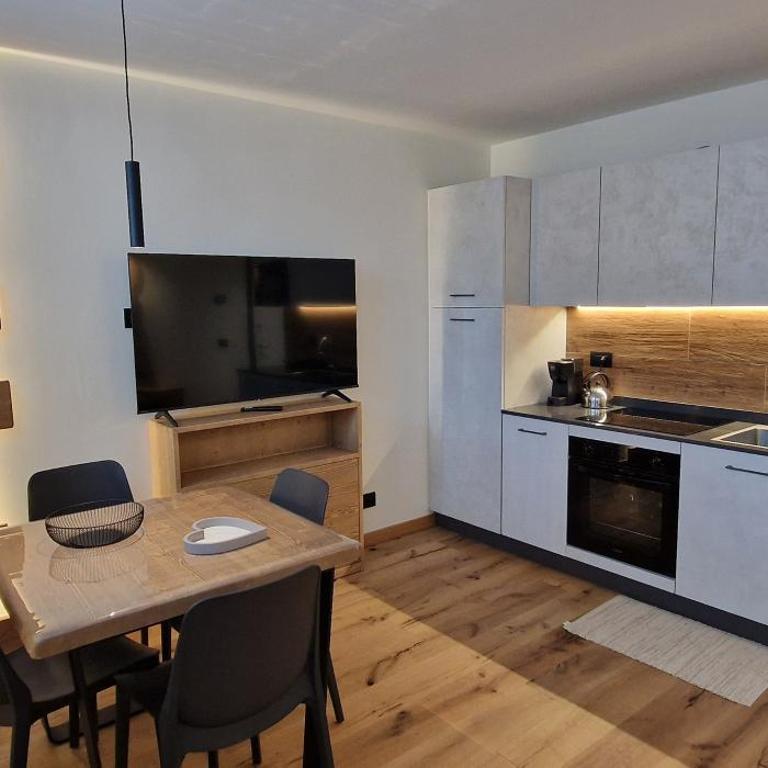 Taverna Bocenago RD, 5 min da Pinzolo - Studio mit Schlafsofa - 4
