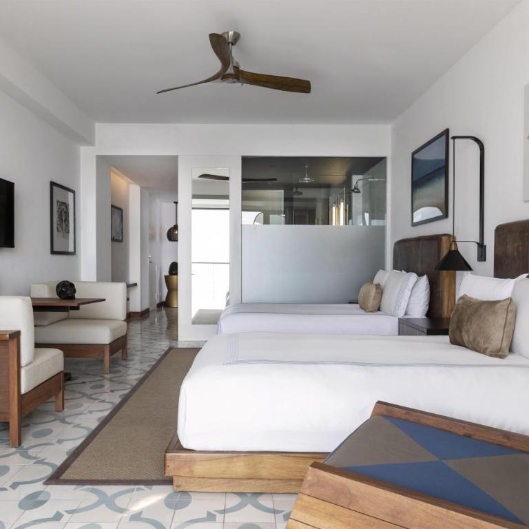 The Cape, A Thompson Hotel, by Hyatt - Queen Room with Two Queen Beds, Ocean View and Accessible Shower - Disability Access - 6