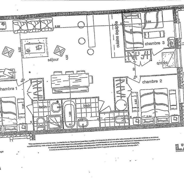 Appartement Cosy pour 8 Personnes au Pied des Pistes à Morillon - FR-1-642-91 - Appartement - 3