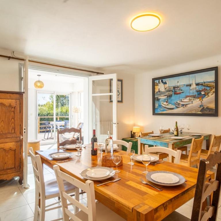 Ty Lisa - Maison de village avec véranda lumineuse sur grand jardin - Maison 5 Chambres - 14
