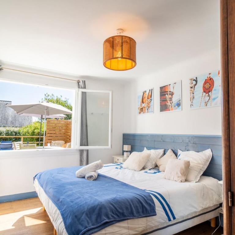 Ty Lisa - Maison de village avec véranda lumineuse sur grand jardin - Maison 5 Chambres - 8