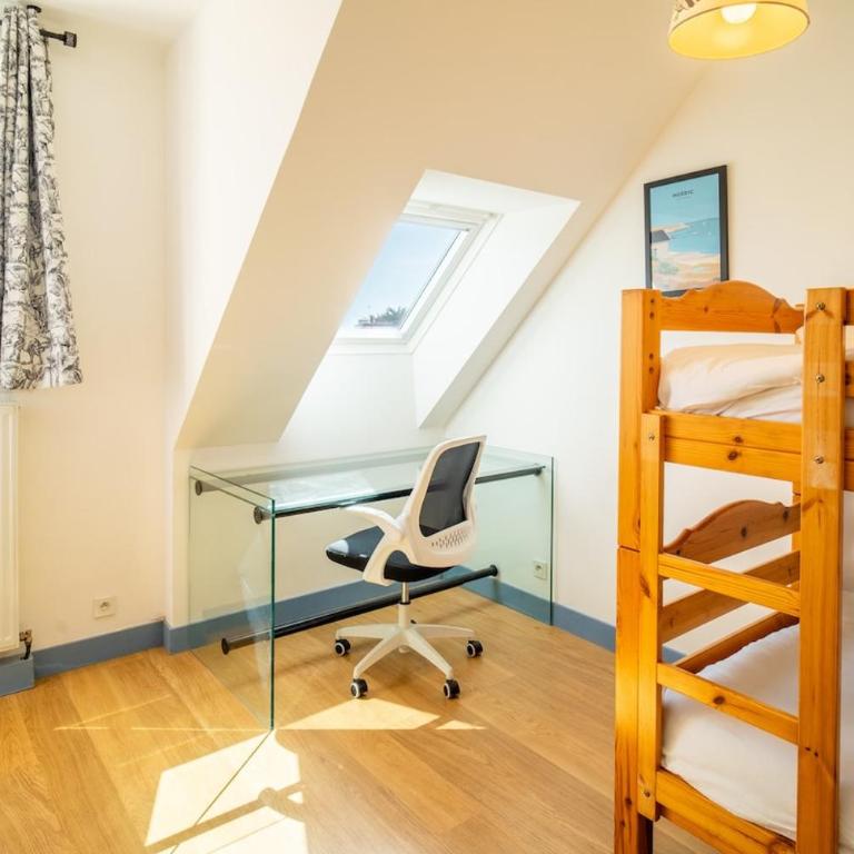 Ty Lisa - Maison de village avec véranda lumineuse sur grand jardin - Maison 5 Chambres - 18