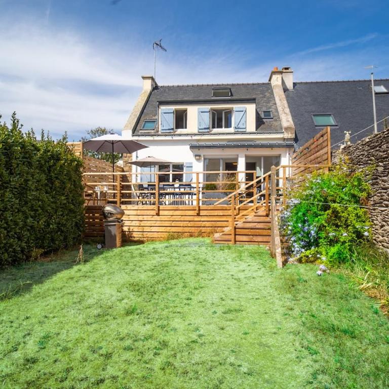 Ty Lisa - Maison de village avec véranda lumineuse sur grand jardin - Maison 5 Chambres - 4