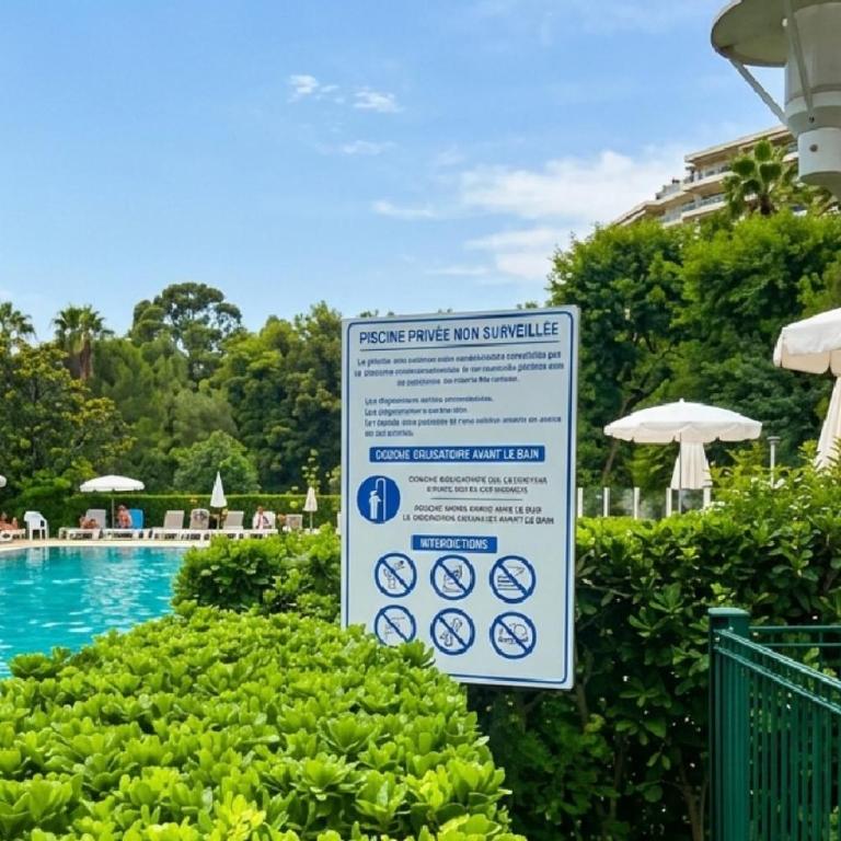 Sea View Apartment with Pool, Tennis and Beach Near Cannes - Appartement 1 Chambre - 30