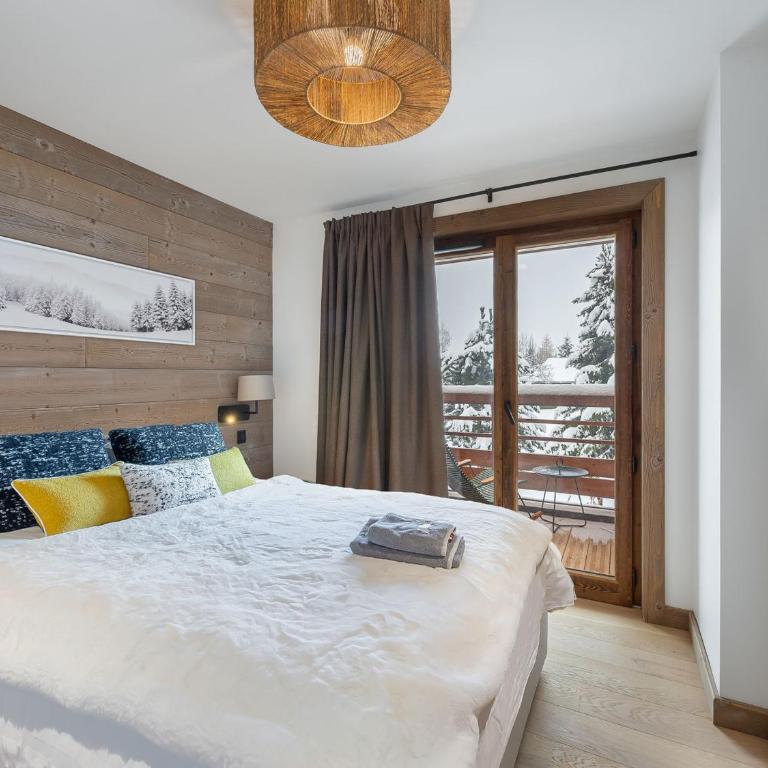 Appartement neuf avec terrasse, 2 chambres près des pistes, sauna, hammam, salle de sport, parking - Appartement 2 Chambres - 13