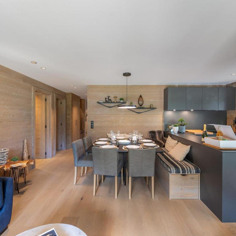 Superbe appartement avec jardin à Megève, 3 chambres, animaux acceptés - Appartement 3 Chambres - 15