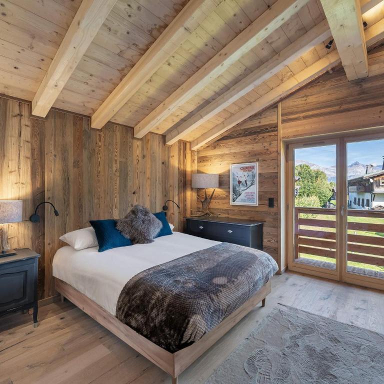 Appartement lumineux de 100 m² avec balcon, proche centre Megève, 4 adultes et 2 enfants - Appartement 3 Chambres - 13