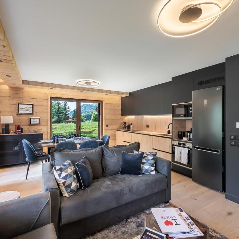 Appartement neuf, 4 personnes, terrasse, 15 min du centre de Megève - Appartement 2 Chambres - 7