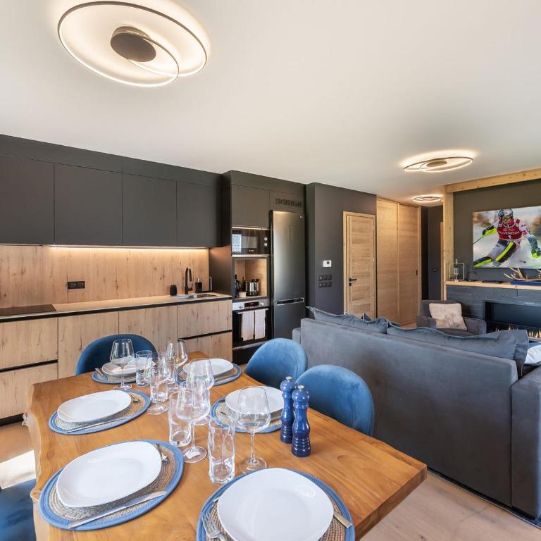 Appartement neuf, 4 personnes, terrasse, 15 min du centre de Megève - Appartement 2 Chambres - 10