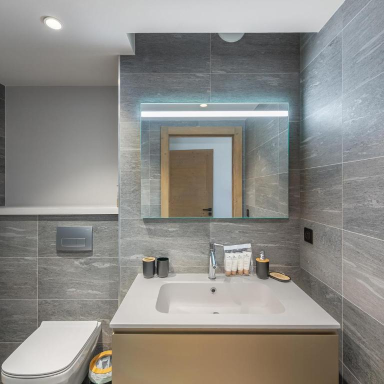 Appartement lumineux avec spa, piscine et sauna pour 7 personnes near Megeve - Appartement 3 Chambres - 15