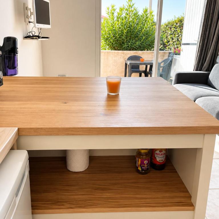 AgathAzur Beach 30 m away, terrace AC - Apartment mit 1 Schlafzimmer - 5