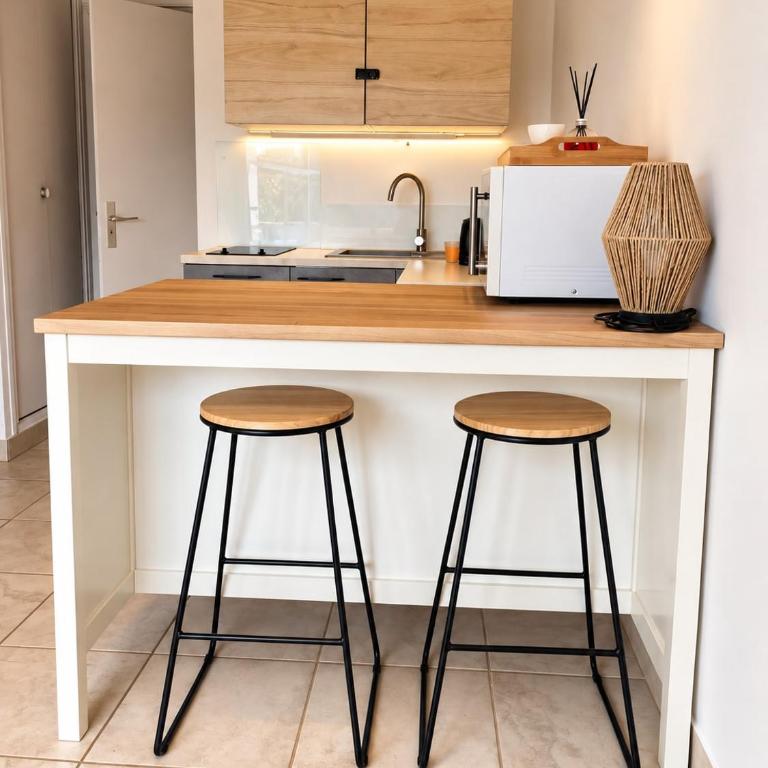 AgathAzur Beach 30 m away, terrace AC - Apartment mit 1 Schlafzimmer - 4