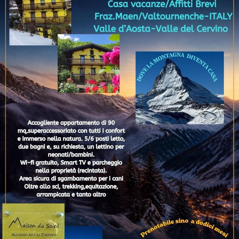 Maison du Soleil- CIR VDA Valtournenche n 0204 - Appartamento con 3 Camere da Letto - 1