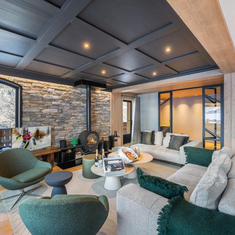 Chalet moderne avec jacuzzi et animaux admis, proche pistes Méribel - Appartement 5 Chambres - 9