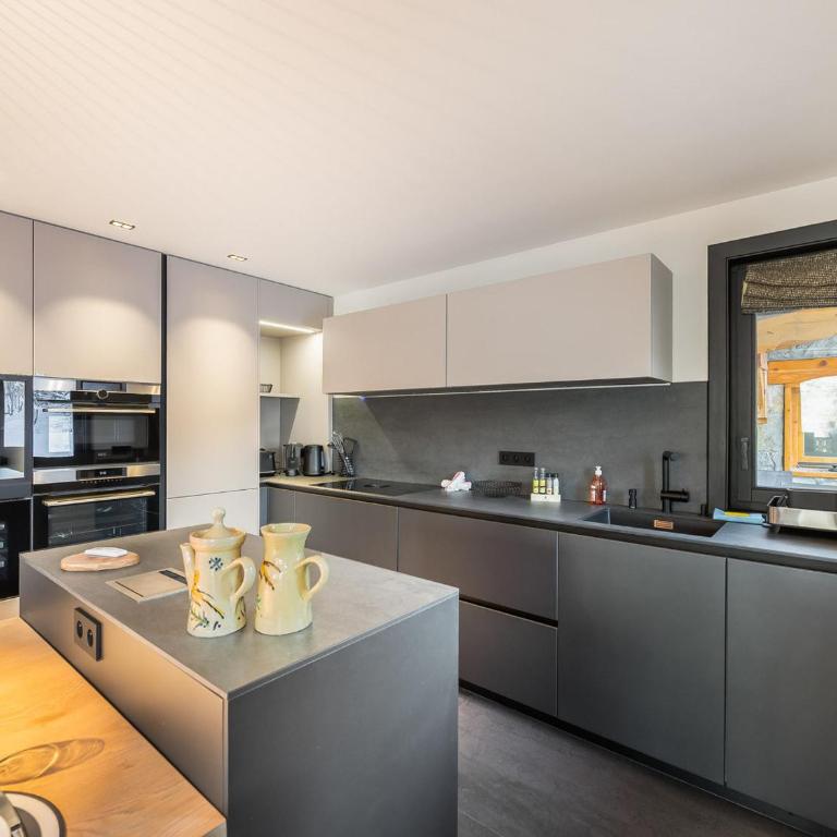Chalet moderne avec jacuzzi et animaux admis, proche pistes Méribel - Appartement 5 Chambres - 12