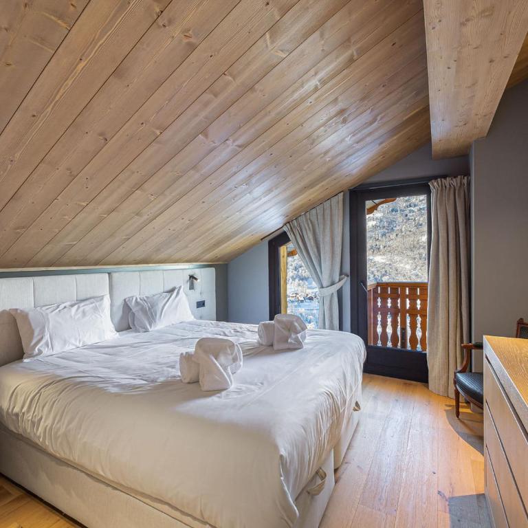 Chalet moderne avec jacuzzi et animaux admis, proche pistes Méribel - Appartement 5 Chambres - 17