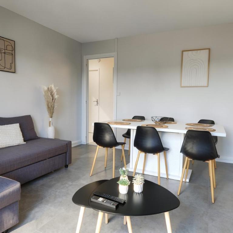 Le Belledonne, 3 chambres, parking privé, vue montagne - Appartement 3 Chambres - 6