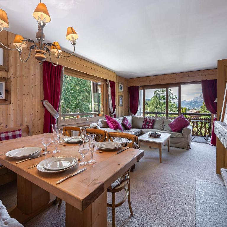 Megève Rochetbrune - Appt 3 Chambres, Wifi, Parking - Appartement 3 Chambres - 1