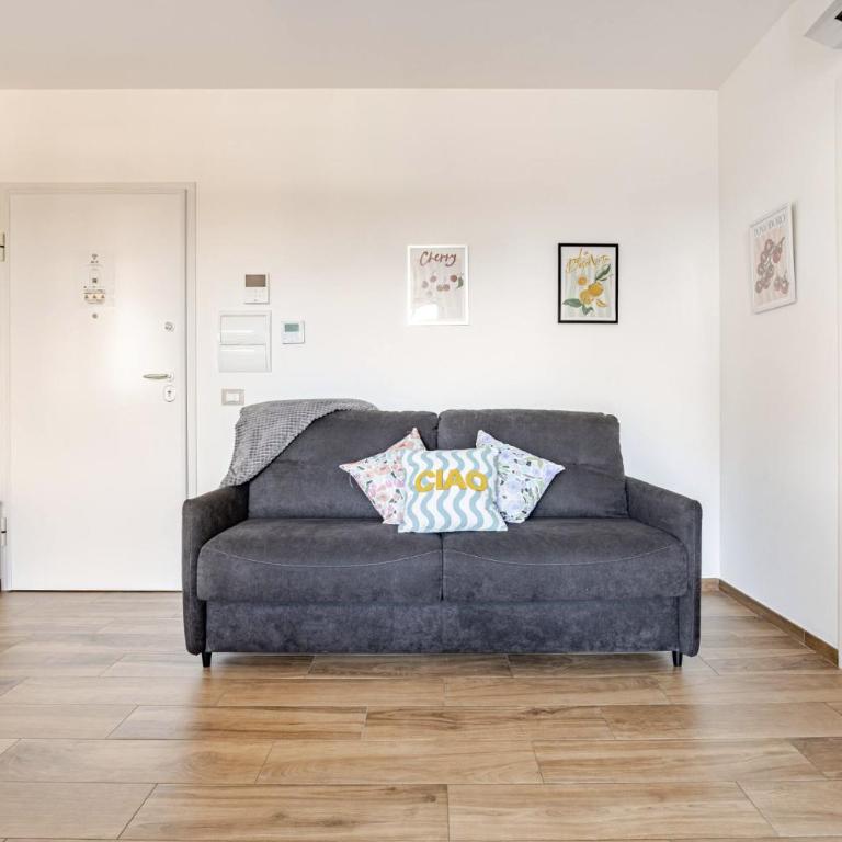 Parking, FCO Airport & Beach - River Breeze - Apartamento de 1 Dormitorio con balcón y vistas a la ciudad - 14