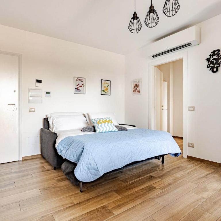 Parking, FCO Airport & Beach - River Breeze - Apartamento de 1 Dormitorio con balcón y vistas a la ciudad - 3