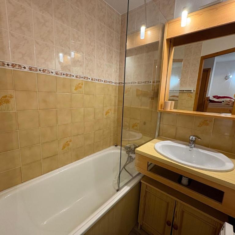 Studio cabine 4 pers, vue sud Les Saisies - FR-1-293-172 - Studio - 10
