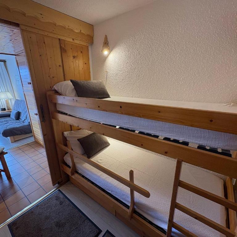 Les Saisies - Studio cabine 4 pers. balcon sud, vue pistes - FR-1-293-151 - Studio - 8