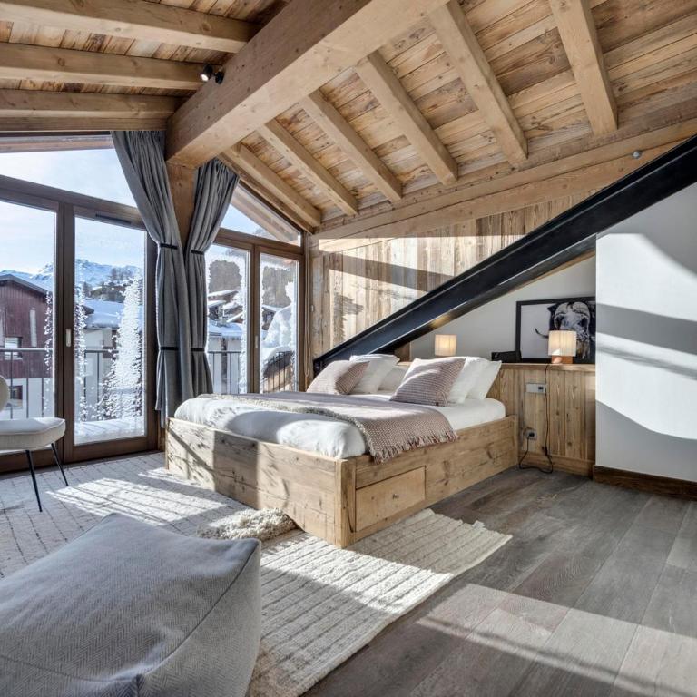 Prestigieux duplex 4 chambres avec hammam et cheminée, proche des pistes à Val-d'Isère - Appartement 4 Chambres - 10