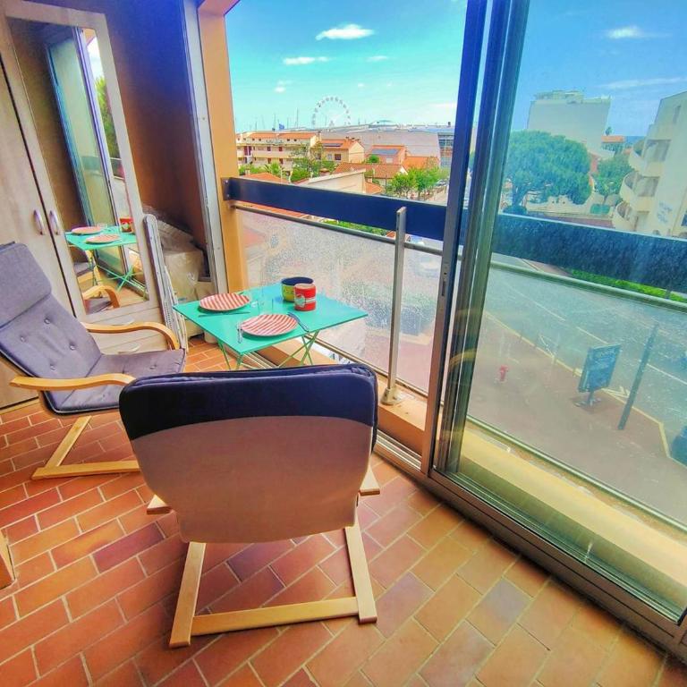 Studio cabine avec parking, vue mer - 4 pers. - Studio - 1