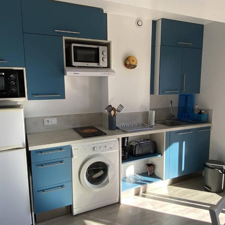 T2 climatisé avec vue mer - 4 pers. - Appartement 1 Chambre - 6