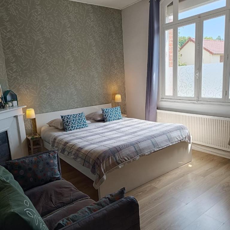Maison atypique, quartier très calme, à Amiens - Chambre Familiale - 3