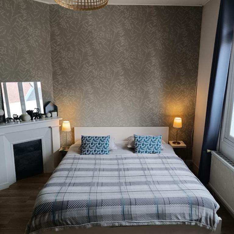 Maison atypique, quartier très calme, à Amiens - Chambre Familiale - 7