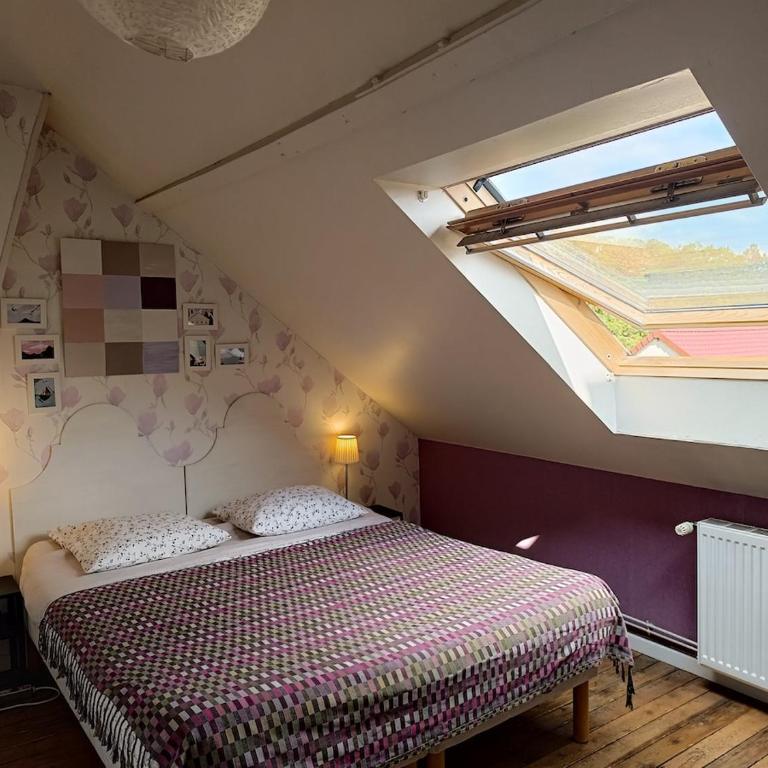 Maison atypique, quartier très calme, à Amiens - Chambre Familiale - 9