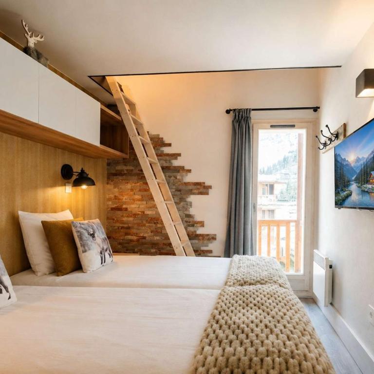 Somptueux chalet 130 m², 11 pers, vue montagnes, cheminée, 5 chambres - FR-1-545-27 - Chalet (11 Adultes) - 14
